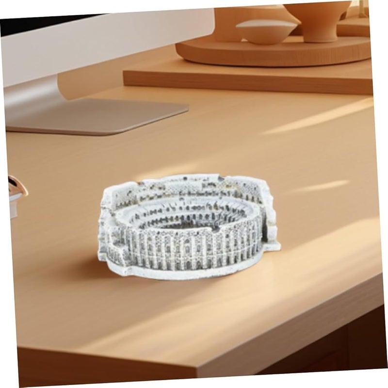 NUOBESTY Roman Colosseum Ashtray Cement Vintage Nordic Style Home Office Table Decoration - Image 4